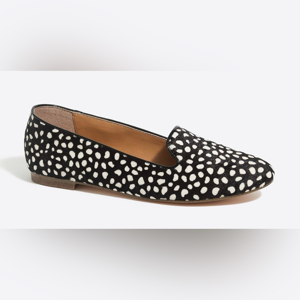 Vintage J. Crew Calf Hair Loafer Size 7.5